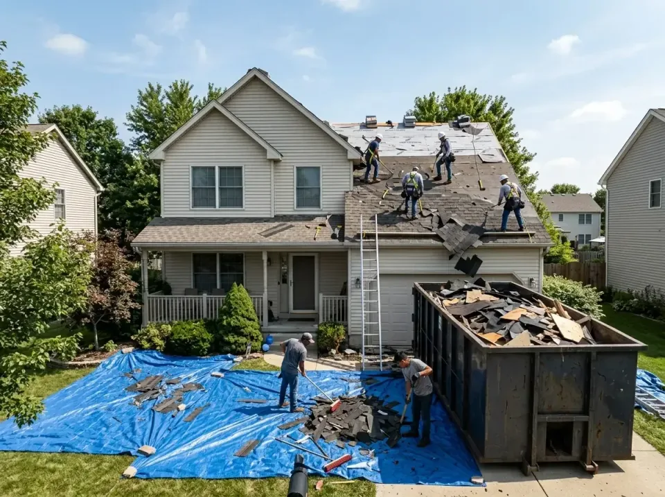 roof-replacement-debris-remova-004 — frequently asked questions, Cheapest Dumpster Rentals in The Villages, FL